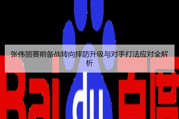 张伟丽赛前备战转向摔防升级与对手打法应对全解析